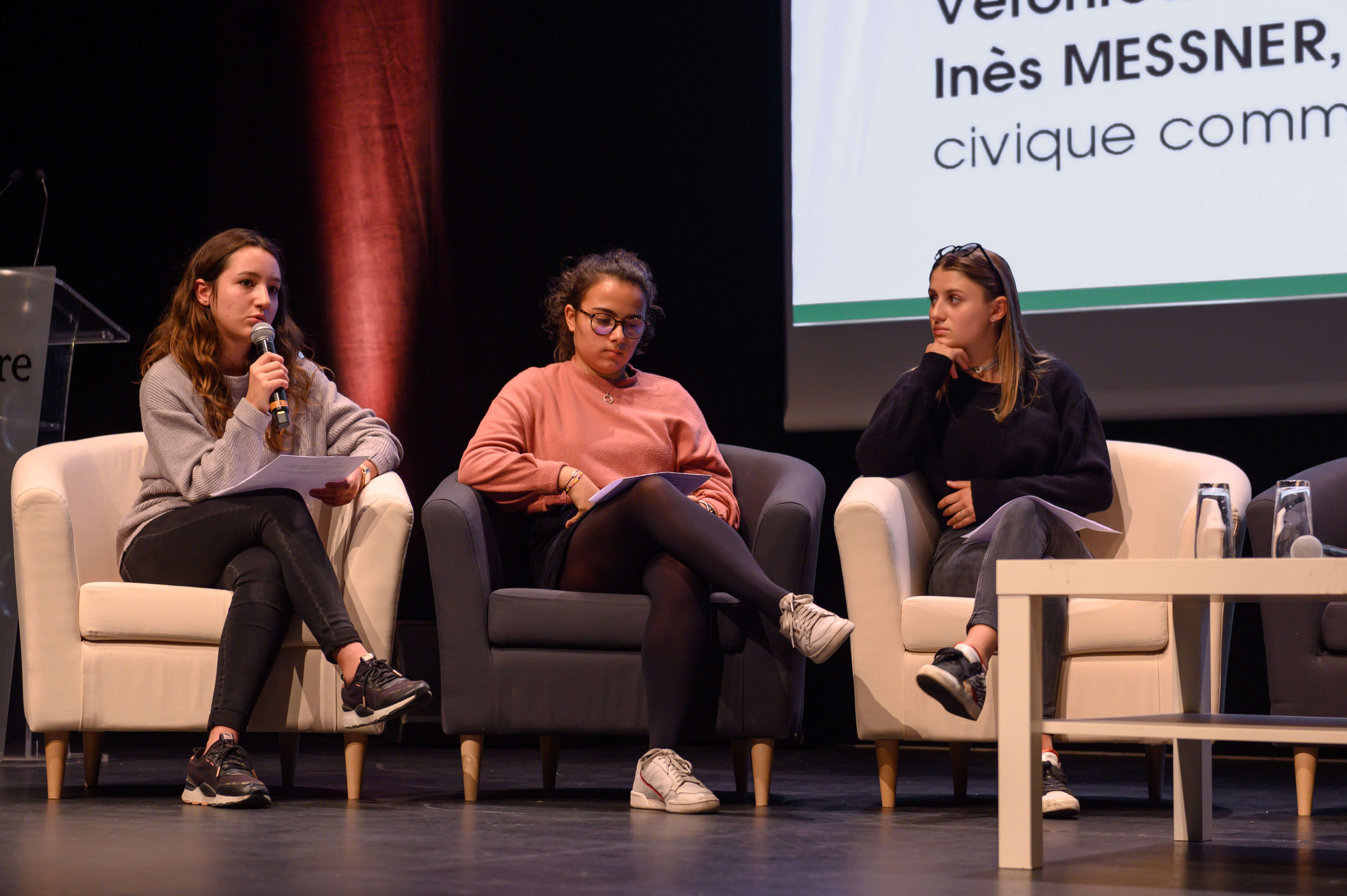 Inès Messner, Éva Reynaud, Jeanne Tournayre