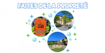 Titre de l'évènement et photos du quartier de saint clair